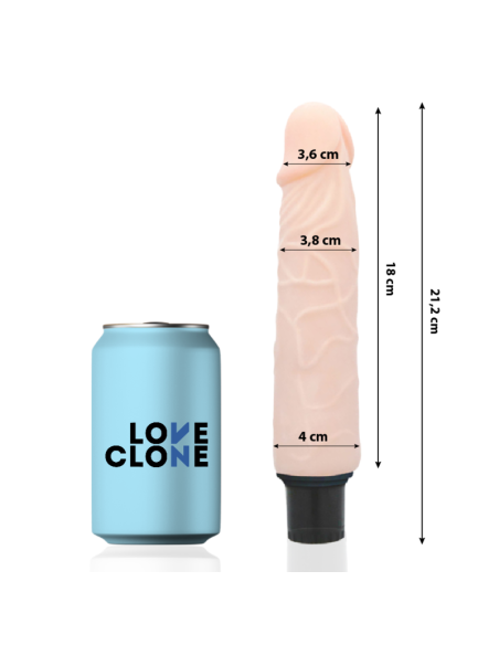 LOVECLONE FINN SELF LUBRICATION VIBRADOR 212 CM O 38 CM