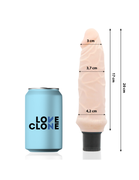 LOVECLONE IVAR SELF LUBRICATION VIBRADOR 20 CM O 37 CM