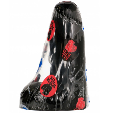 ALL BLACK DILDO REALISTICO 13 CM