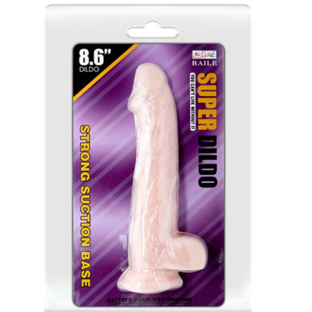 BAILE SUPER DILDO REALISTICO 22 CM