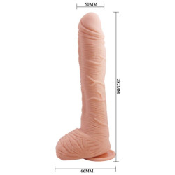 BAILE ALEX DILDO PIEL REALISTA 27 CM 2