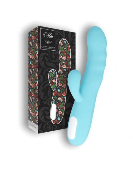 MIA EIFFEL VIBRADOR ROTADOR AZUL TURQUESA