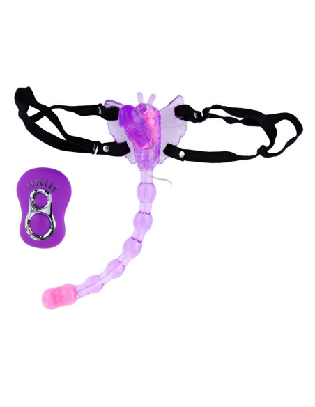 BAILE BUTTERFLY STRAP ON LILA