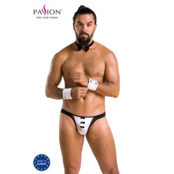 PASSION 036 SLIP ALFROJO NEGRO L XL 2