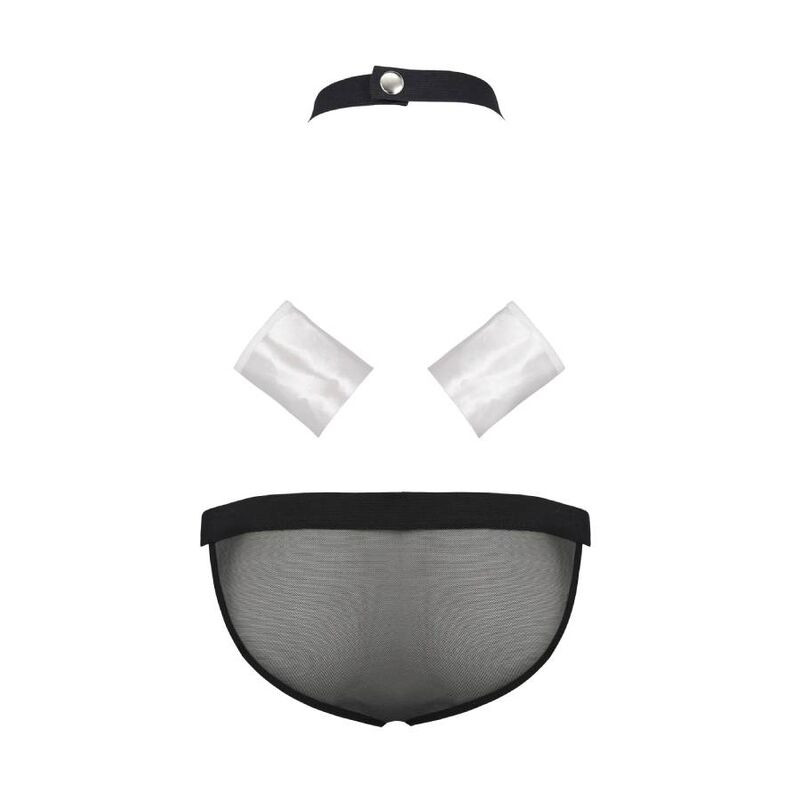 PASSION 036 SLIP ALFROJO NEGRO L XL