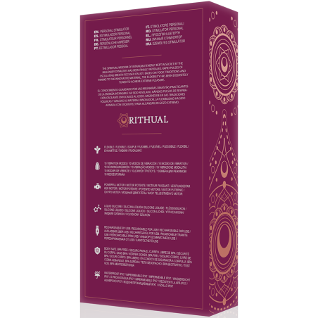 ESTIMULADOR RITUAL KRIYA PUNTO G RECARGABLE ORQUIDEA