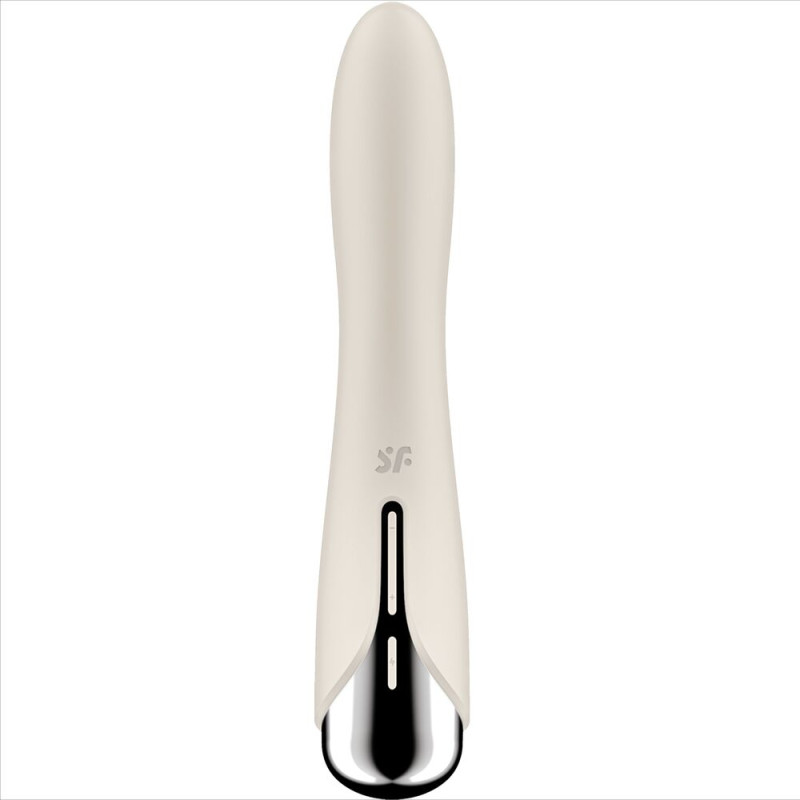 SATISFYER SPINNING VIBE 1 VIBRADOR ROTADOR G SPOT BEIGE