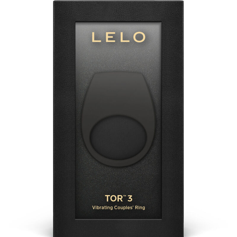 LELO TOR 3 ANILLO VIBRADOR NEGRO