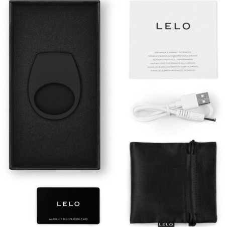 LELO TOR 3 ANILLO VIBRADOR NEGRO