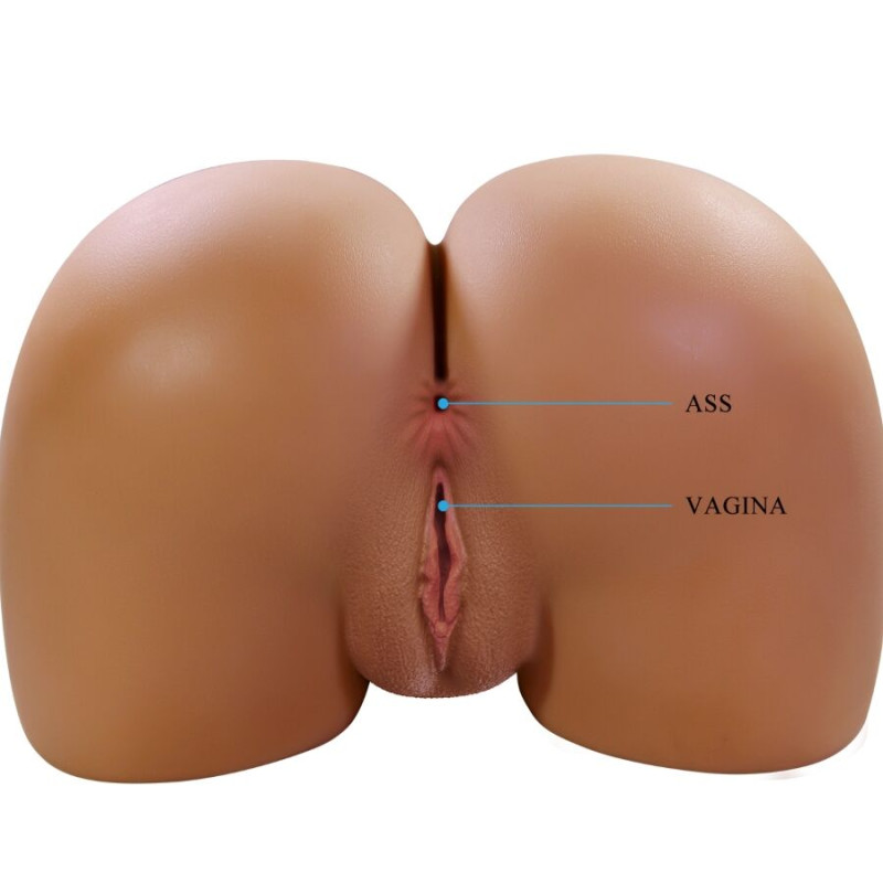 CRAZY BULL WENDY TRASERO FEMENINO REALISTA VIBRADOR SUCCIONADOR CON SONIDO 11 KG