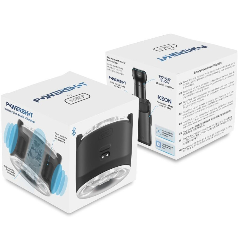 KIIROO POWERSHOT VIBRADOR MASCULINO DE BOLSILLO