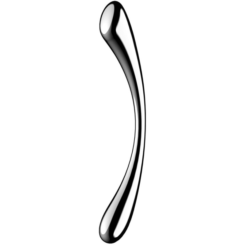 SATISFYER COSMIC CREST 1 DILDO ACERO INOXIDABLE DOBLE USO