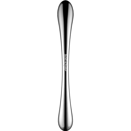 SATISFYER COSMIC CREST 1 DILDO ACERO INOXIDABLE DOBLE USO