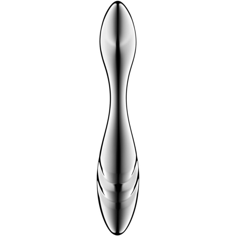 SATISFYER PURE GRAVITY 3 DILDO ACERO INOXIDABLE DOBLE USO