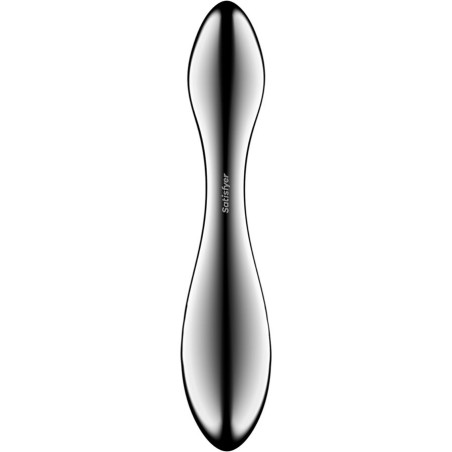 SATISFYER PURE GRAVITY 3 DILDO ACERO INOXIDABLE DOBLE USO
