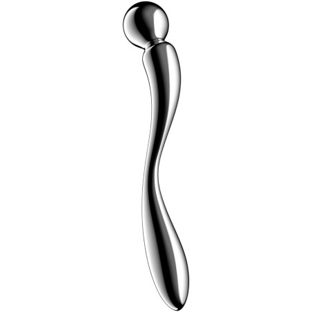 SATISFYER STAR FORCE 2 DILDO ACERO INOXIDABLE DOBLE USO