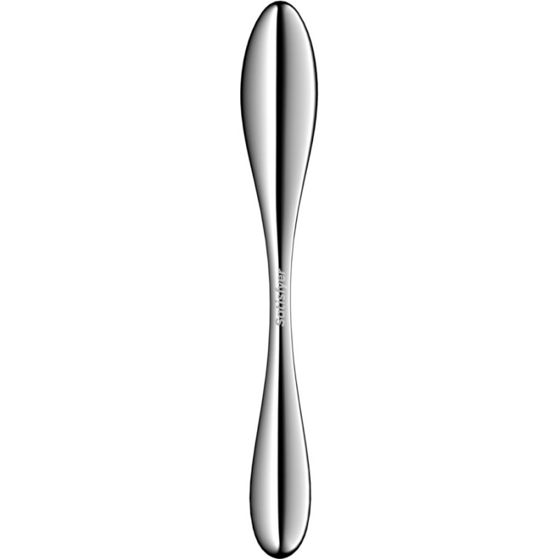 SATISFYER STAR FORCE 3 DILDO ACERO INOXIDABLE DOBLE USO