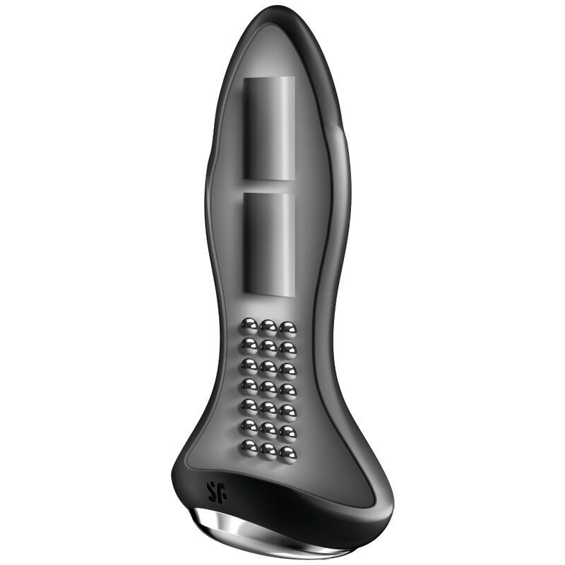 SATISFYER ROTATOR PLUG 1 PLUG VIBRADOR APP NEGRO