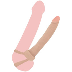 GET REAL DOUBLE TROUBLE PENETRADOR ANAL SILICONA 16 CM 2