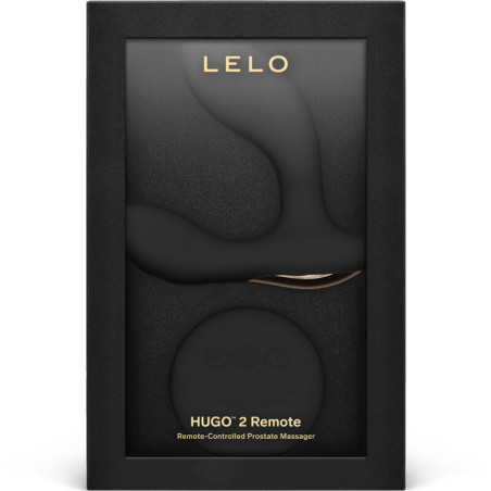 LELO HUGO 2 MASAJEADOR DE PROSTATA CONTROL REMOTO NEGRO