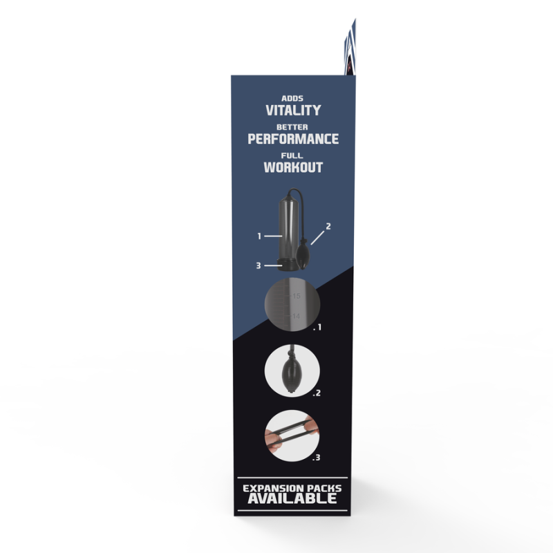 PUMP ADDICTED RX3 BOMBA ERECCION NEGRO