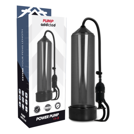 PUMP ADDICTED BOMBA ERECCION RX5 NEGRO