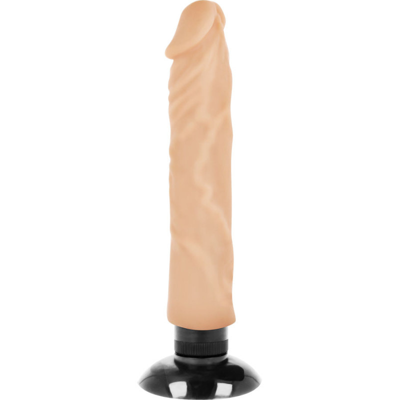 BASECOCK VIBRADOR REALISTICO 2 1 NATURAL 20 CM O 4 CM