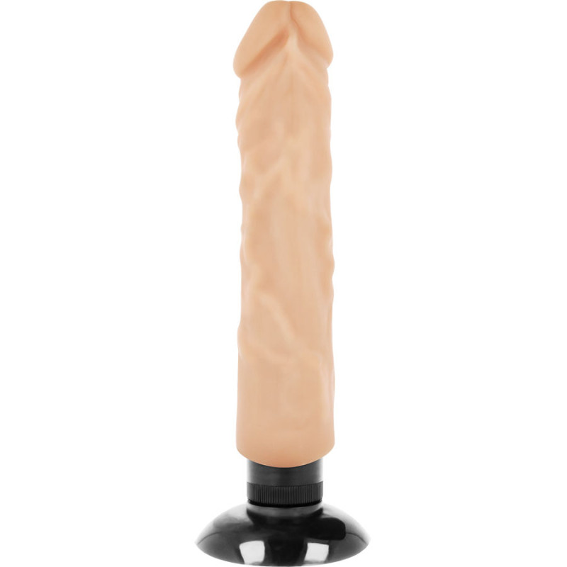 BASECOCK VIBRADOR REALISTICO 2 1 NATURAL 20 CM O 4 CM