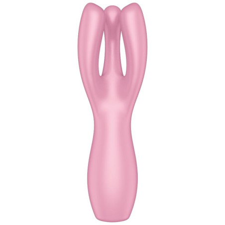 SATISFYER THREESOME 3 VIBRADOR ROSA