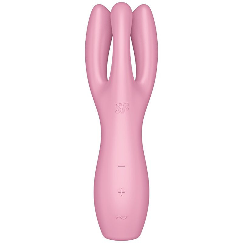SATISFYER THREESOME 3 VIBRADOR ROSA