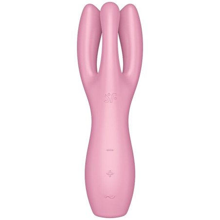 SATISFYER THREESOME 3 VIBRADOR ROSA