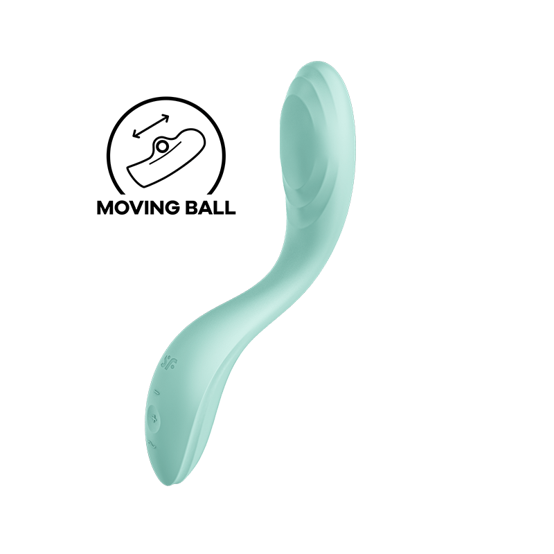 SATISFYER RRROLLING PLEASURE VIBRADOR PUNTO G VERDE