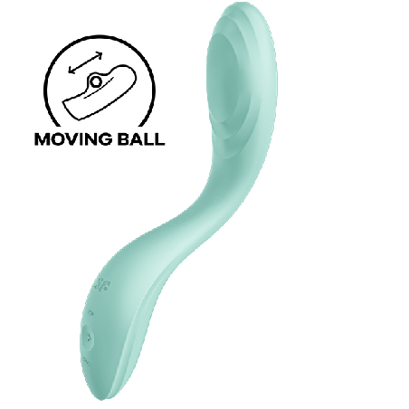 SATISFYER RRROLLING PLEASURE VIBRADOR PUNTO G VERDE