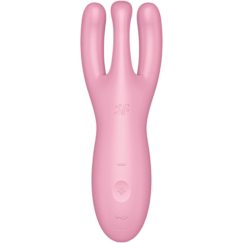 SATISFYER THREESOME 4 VIBRADOR APP ROSA