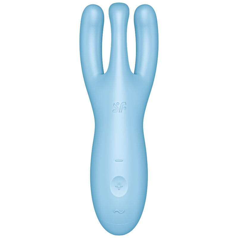 SATISFYER THREESOME 4 VIBRADOR APP AZUL