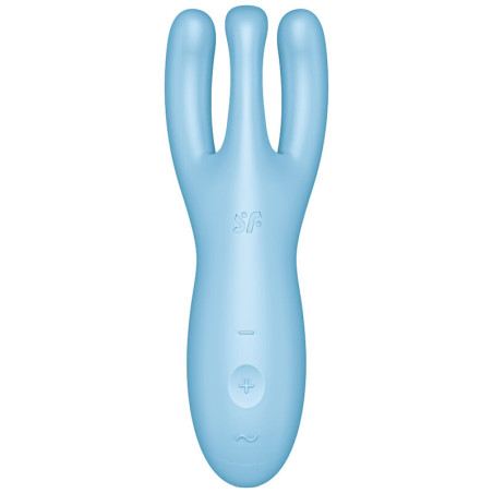 SATISFYER THREESOME 4 VIBRADOR APP AZUL