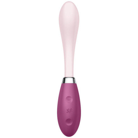 SATISFYER G SPOT FLEX 3 MULTI VIBRADOR ROJO