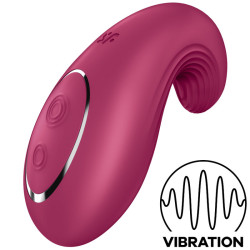 SATISFYER DIPPING DELIGHT VIBRADOR LAY ON ROJO
