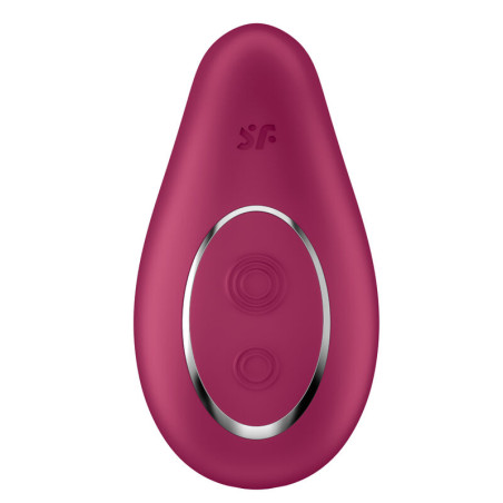 SATISFYER DIPPING DELIGHT VIBRADOR LAY ON ROJO