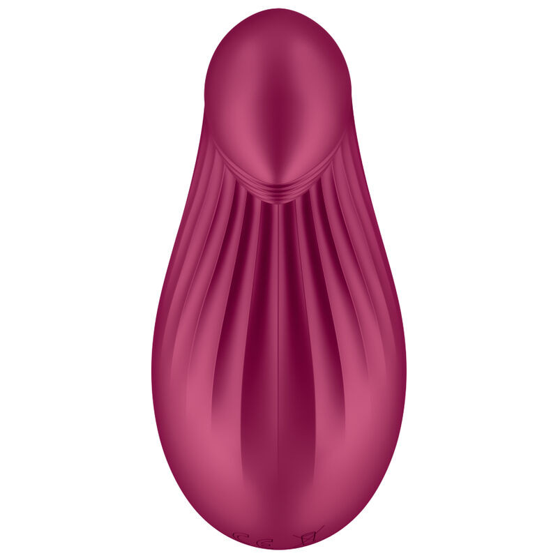 SATISFYER DIPPING DELIGHT VIBRADOR LAY ON ROJO