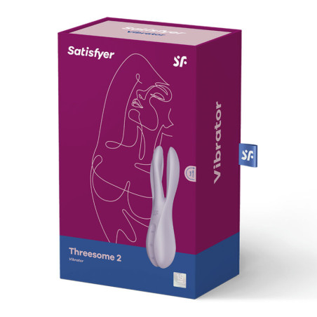 SATISFYER THREESOME 2 VIBRADOR VIOLETA