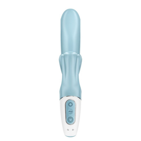 SATISFYER LOVE ME VIBRADOR RABBIT AZUL