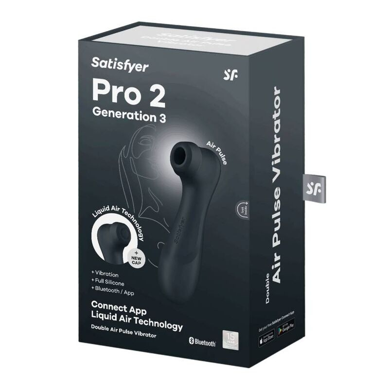 SATISFYER PRO 2 GENERACION 3 NEGRO BLUETOOTH APP