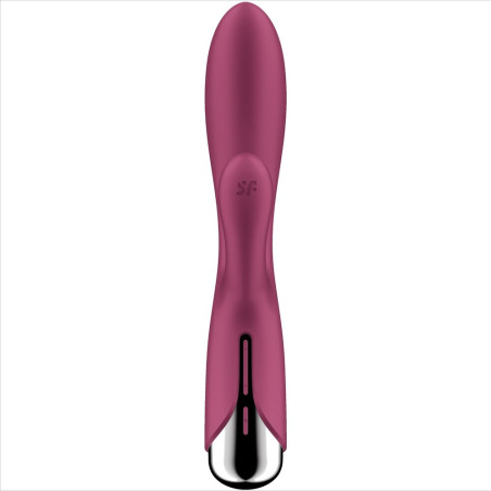 SATISFYER SPINNING RABBIT 1 ESTIMULACION CLITORIS Y PUNTO G ROJO