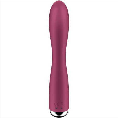 SATISFYER SPINNING RABBIT 1 ESTIMULACION CLITORIS Y PUNTO G ROJO