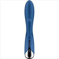 SATISFYER SPINNING RABBIT 1 ESTIMULACION CLITORIS Y PUNTO G AZUL 2