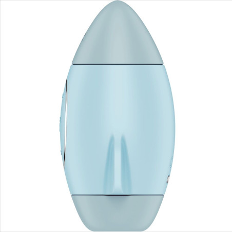 SATISFYER MISSION CONTROL AZUL VIBRADOR PEQUENO DE DOBLE IMPULSO