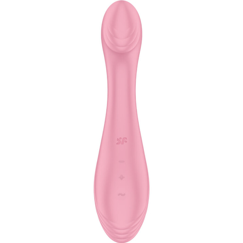 SATISFYER G FORCE ESTIMULADOR VIBRADOR PUNTO G ROSA