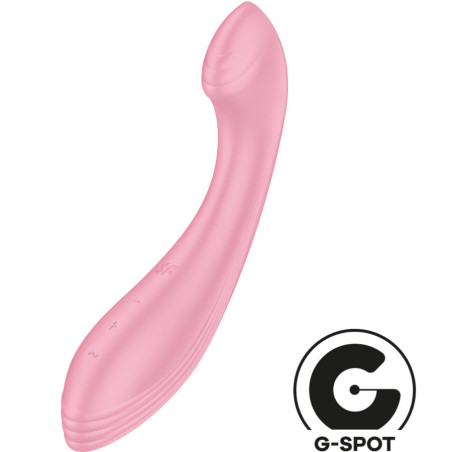 SATISFYER G FORCE ESTIMULADOR VIBRADOR PUNTO G ROSA