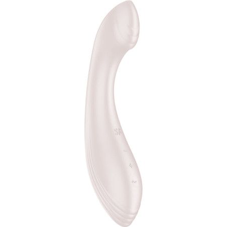 SATISFYER G FORCE ESTIMULADOR VIBRADOR PUNTO G BEIGE